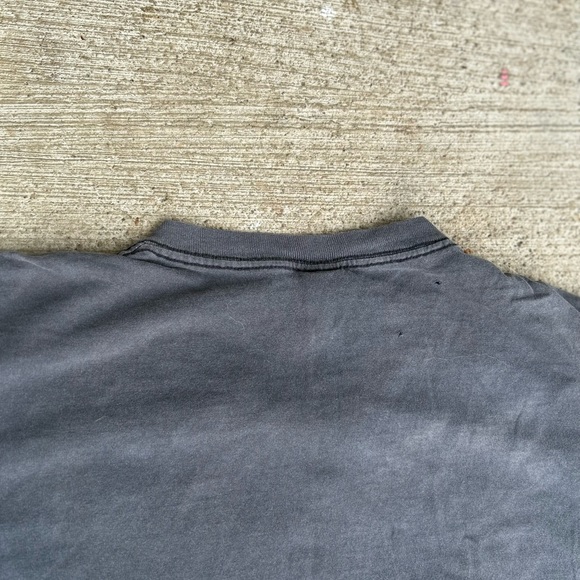 VTG 90s Wildlife Wolf Graphic Print T-shirt Men’s XL Gray Black Single Stitch - Picture 12 of 14